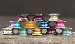 1PC PEI Titanium Zirconium Alloy Spacer Bead Bracelet necklace Jewelry Making-* 07FC0E-D4 - KOEEK