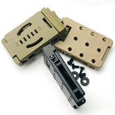 2pc Knife Belt Clip Outdoor Loops Blade Sheath Tool For DIYKydexSheathHolster 07FC0E-D4 - KOEEK