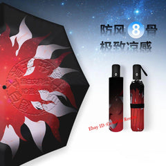 Anime Honkai: Star Rail Evernight Cosplay Folding Umbrella Sun & Rain Umbrella 07FC0E-D4 - KOEEK