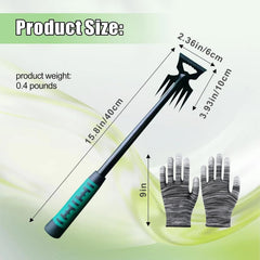 Weed Puller Tool-2Pcs Gardening Hand Weeder Tools, Weeding Artifact Uprooting 07FC0E-D4 - KOEEK