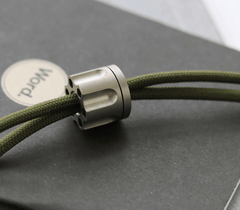 Titanium Detachable Knife Lanyard BeadNecklace Paracord Pendant Charm EDC 07FC0E-D4 - KOEEK