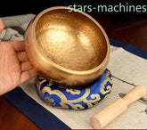 Brass Buddha Singing Bowl Sound Healing Meditation Relax Therapy Buddhism Bowls 07FC0E-D4 - KOEEK