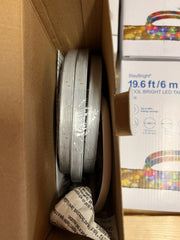 4 boxes GE StayBright 240 LED 19.6 ft Bright Multi Color Christmas Tape Lights GE - KOEEK