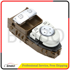 For Mercedes-Benz Window control switch W447 no vito mixto 2059050202 BROWN 07FC0E-D4 - KOEEK
