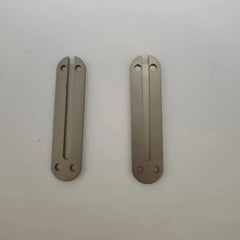 1 Pair Titanium Alloy Handle Scales for 58mm Victorinox Swiss Army Knives 07FC0E-D4 - KOEEK