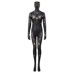 Black Panther2 Wakanda Forever Shuri Cosplay Costume Jumpsuits With Mask Set 07FC0E-D4 - KOEEK