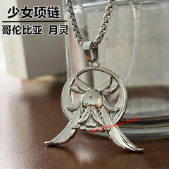 Anime Genshin Impact Moon Maiden Metal Coin Cosplay Pendant Necklace Decor Gift 07FC0E-D4 - KOEEK