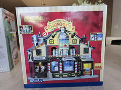 Lemax Canterbury Farms Eggnog Factory Christmas Village Animated Lights Sound LEMAX - KOEEK