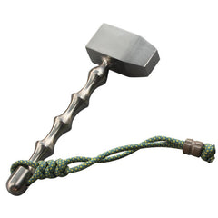 EDC Hammer TC4 Titanium Alloy Compact Survival Tool Camping Hiking Mini Hammer 07FC0E-D4 - KOEEK