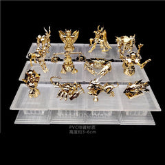 12PCS Gold Saint Seiya Myth Cloth Statue Figure Collectbles w/ Seprate Palace 07FC0E-D4 - KOEEK