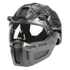Tactical FAST Mask Goggles Helmet Windproof Face Mask Equipment Full Face Mask 07FC0E-D4 - KOEEK