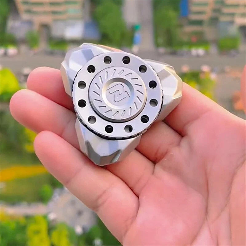 EDC Adult Metal Fidget Toys Linkage Ghost Star Fidget Spinner ADHD Hand Spinner 07FC0E-D4 - KOEEK