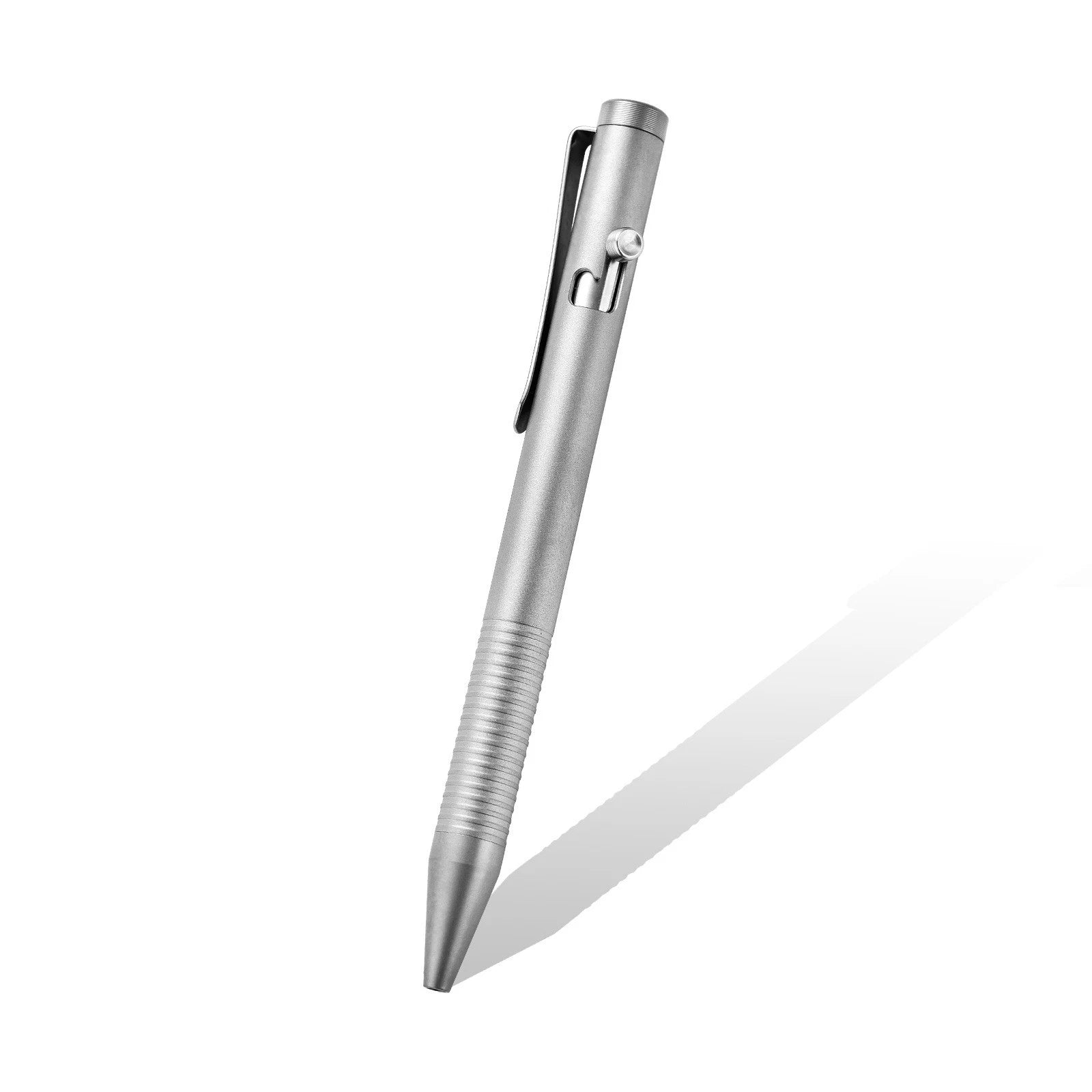 Titanium Pocket Ball Pen Ballpoint Pen Office Signature Students Pen Outdoor EDC 07FC0E-D4 - KOEEK