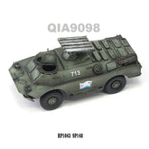 1:72 Scale Russian Marine Corps BRDM-2 9P148 Armored Vehicle Green Model 07FC0E-D4 - KOEEK