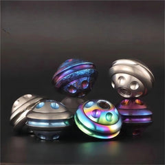 EDC Titanium Knife Lanyard Bead Paracord DIY Necklace Pendant Fidget Spinner Toy 07FC0E-D4 - KOEEK