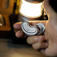 EDC Titanium Alloy Stainless Steel Push Slider Mechanical Intensive Toys Tools 07FC0E-D4 - KOEEK