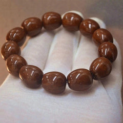 Zijin Rat Bodhi Bead Bracelet Fortune Beads Buddhist Prayer Collectible Jewelry 07FC0E-D4 - KOEEK