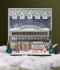 Anthropologie George &Viv Cinema Emily Taylor Village Light Up Movie Theatre ANTHROPOLOGIE - KOEEK