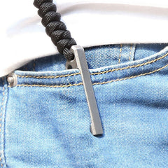 EDC Titanium Alloy Pocket Outdoor Multi Tools Pry Bar Crowbar Opener Cutter Tool 07FC0E-D4 - KOEEK