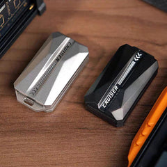 EDC Mechanical Card-pushing Magnetic Slider Stainless Steel Fidget Toys Gift 07FC0E-D4 - KOEEK