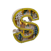 Anthropologie Wonder Scene Xmas Monogram S Christmas Light Up Battery Powered ANTHROPOLOGIE - KOEEK