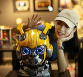 Killerbody 1:1 Amazing Bumblebee Helmet Mask Wearable Voice Control Toy Props KILLERBODY - KOEEK