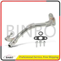 Passenger Side Turbocharger Oil Return Tube for BMW X5 550i 650i 750i 07FC0E-D4 - KOEEK