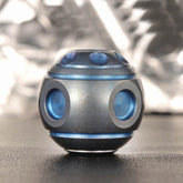 EDC Titanium Knife Lanyard Bead Spinning Top Toy Necklace Pendant Bracelet DIY- 07FC0E-D4 - KOEEK