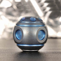 EDC Titanium Knife Lanyard Bead Spinning Top Toy Necklace Pendant Bracelet DIY- 07FC0E-D4 - KOEEK
