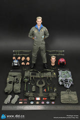 DID MA80182 US 1/6 Navy Fighter F-14 Pilot Tom & Nick Action Figure Model Toys DID - KOEEK