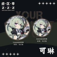 Zenless Zone Zero Corin Wickes Anime Laser Ticket Double Flash Badge Gift Set 07FC0E-D4 - KOEEK
