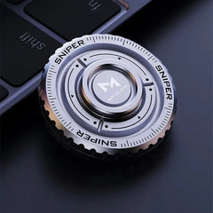 Sniper Mechanical Ratchet Fidget Spinner EDC Fidget Clicker Adult Fidget Toys 07FC0E-D4 - KOEEK