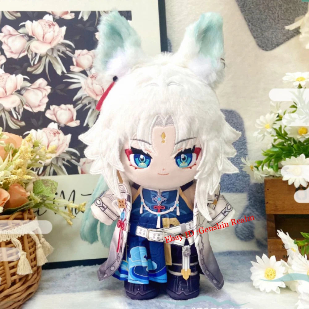 Anime Honkai: Star Rail Feixiao Dress-Up Doll Plush Cotton Doll Stuffed Toy 20cm 07FC0E-D4 - KOEEK