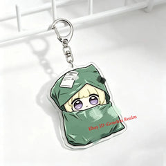 2Pcs/Set Wuthering Waves Phrolova Acrylic Keychain Backpack Pendant Decor Gift 07FC0E-D4 - KOEEK