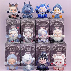 Skullpanda The Mare of Animals Series Confirmed Blind Box Figure Toys Xmas Gift SKULLPANDA - KOEEK