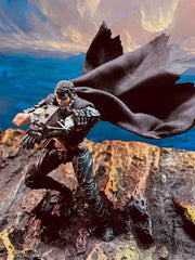 1/12HMD Custom Black Cloak Cape for 6" SHF Aciton Figure Berserk Guts(No Figure) 07FC0E-D4 - KOEEK