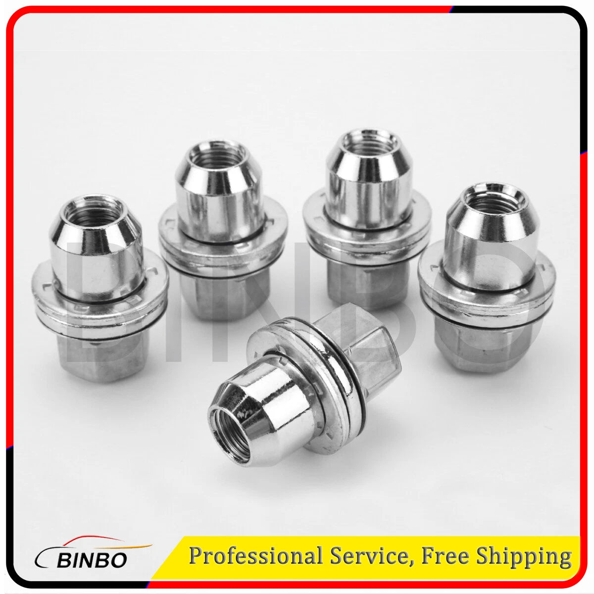 5PCS Wheel Lug Nut Fit for Land Rover LR4 Range Rover Sport LR3 RRD500510 07FC0E-D4 - KOEEK