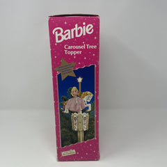 Barbie Carousel Tree Topper - Star Lights Up & Barbie Rides Horse Up, Down & Aro BARBIE - KOEEK
