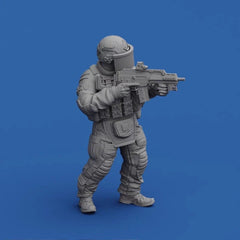 5x 1/72 French GIGN Resin Figure Model Kit 3D Printed GK Unpainted White Diorama 07FC0E-D4 - KOEEK
