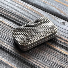 EDC Coral Titanium Alloy Unlimited Push Mechanical Haptic Slider Fidget Slider 07FC0E-D4 - KOEEK