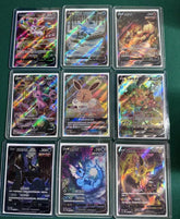 9Pcs IN STOCK Pokemon TCG S- Chinese Card Eeveelution V Alt Art 07FC0E-D4 - KOEEK