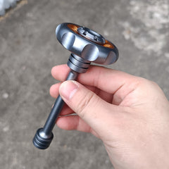 EDC Metal Fidget Spinner Aluminium Alloy Spinning Top Tip Stress Relief Toy Gyro 07FC0E-D4 - KOEEK