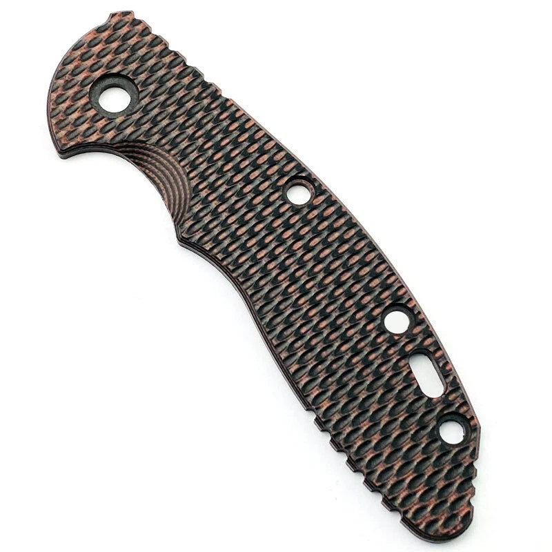 1 Pc G10 Material Grip Knife Handle Scales for Rick Hinderer knives XM18 3.5 07FC0E-D4 - KOEEK
