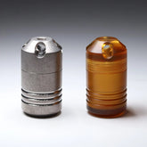 PEI Boxes Titanium alloy TC4 Waterproof Pill Case Portable Container EDC Pendant 07FC0E-D4 - KOEEK