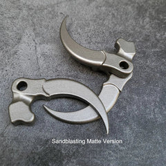 Stainless Steel Keychain Eagle Claw Necklace Pendant Bead Unpacking Box Tool 07FC0E-D4 - KOEEK