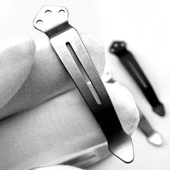 Titanium Deep Carry Pocket Clip for Benchmade 940 943 941 580&581 Folding Knifes 07FC0E-D4 - KOEEK