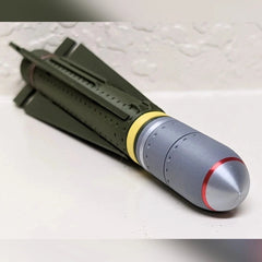 1/12 AGM-65 Maverick Missile 3D Printed Air-to-Ground Military Collectible 07FC0E-D4 - KOEEK