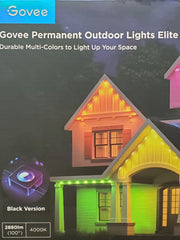 Govee 100ft RGBICW Black Permanent Outdoor Lights Elite GOVEE - KOEEK