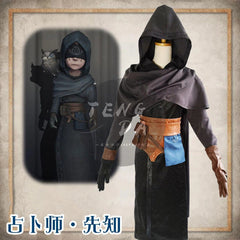 Identity V Eli Clark Cosplay Costume Mens Full Set Outfit Diviner Game Halloween 07FC0E-D4 - KOEEK