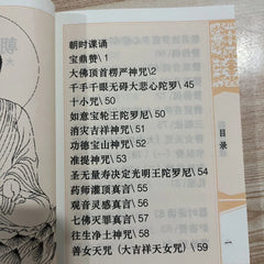Morning and Evening Recitations Buddhist Sutras Simplified Pinyin Pocket Book 07FC0E-D4 - KOEEK